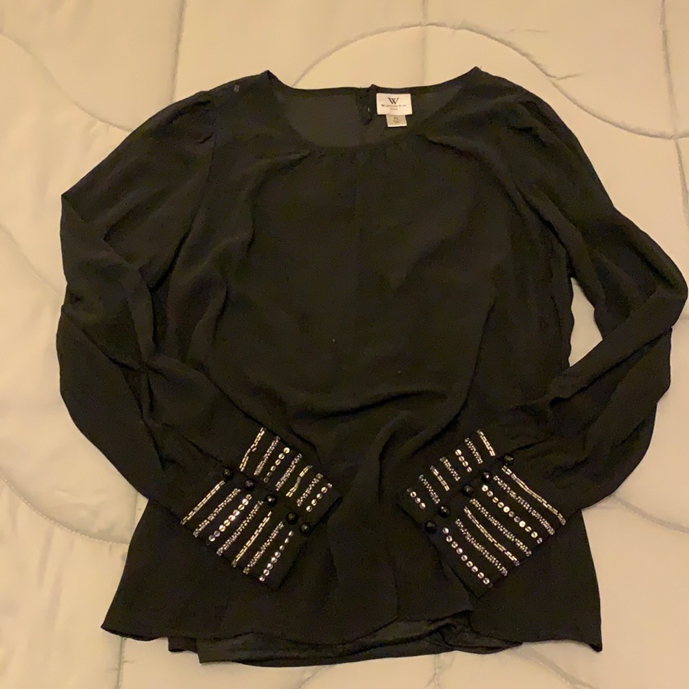 Worthington style long sleeve blouse
